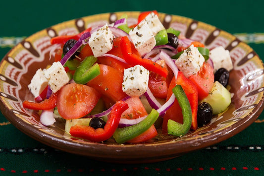 Griechischer Bauernsalat mit Feta